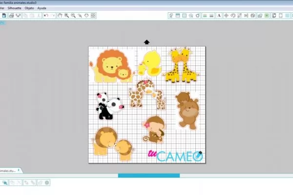, Familia de animales – muy bonitos para tu cameo