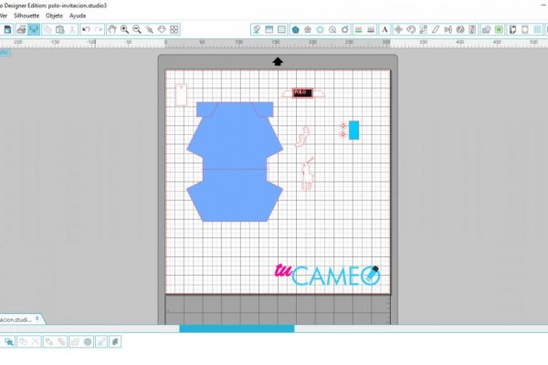 , Invitación tipo camisa polo para niño o niña