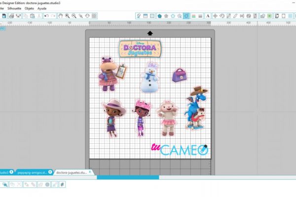 , Doctora Juguetes archivo de corte para silhouette cameo