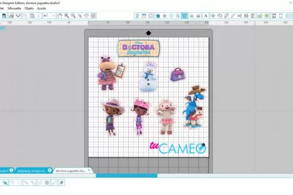 , Doctora Juguetes archivo de corte para silhouette cameo