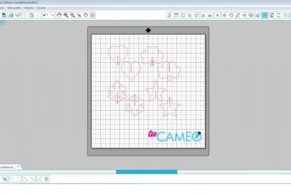 , Esferas Navideñas 2 Para Silhouette Cameo