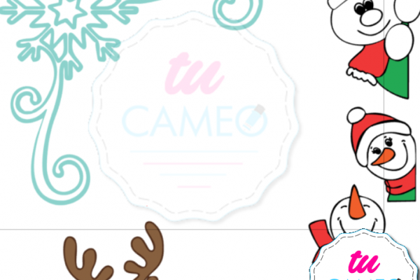 , Diseño para ventana listo para silhouette