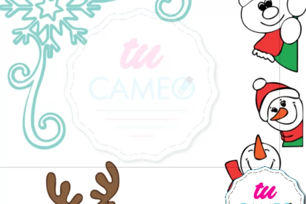, Diseño para ventana listo para silhouette