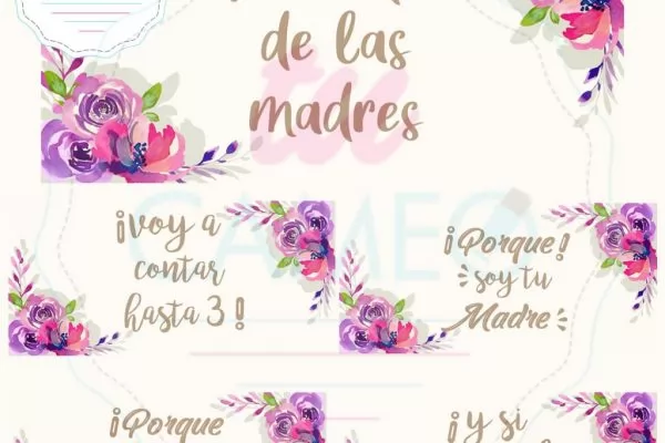 , Diseño para taza sublimación dia de las madres