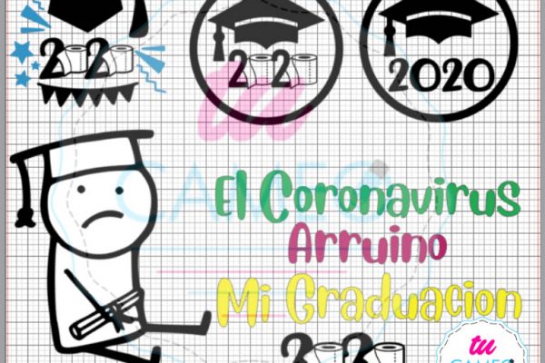 , Archivos graduacion covid 2020 listos para silhouette cameo