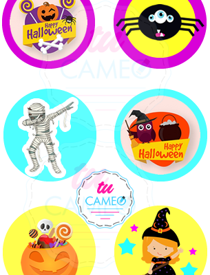 , Stickers Halloween para imprimir