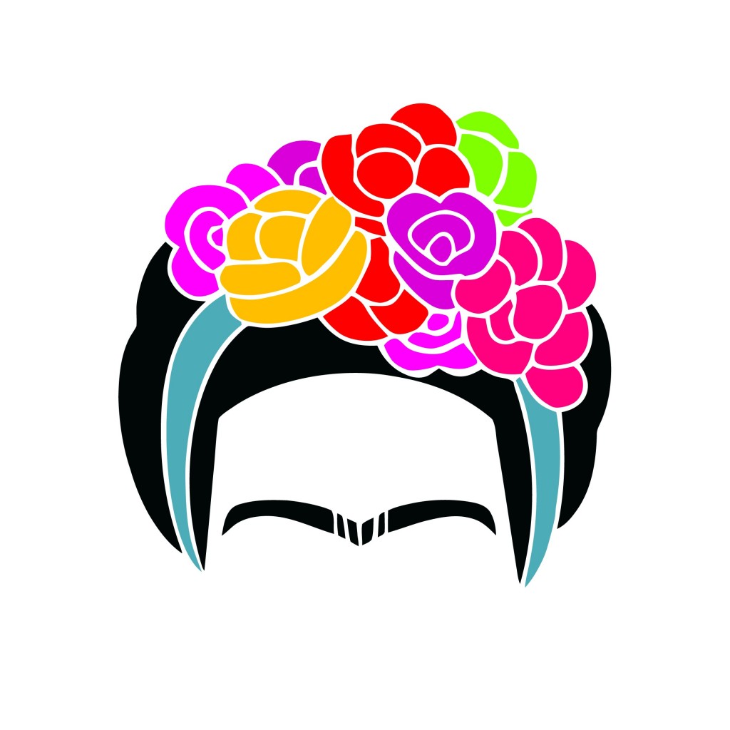 Frida Kahlo Siluette Clip Art Image